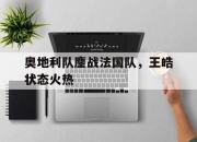 开云体育入口-奥地利队鏖战法国队，王皓状态火热的简单介绍