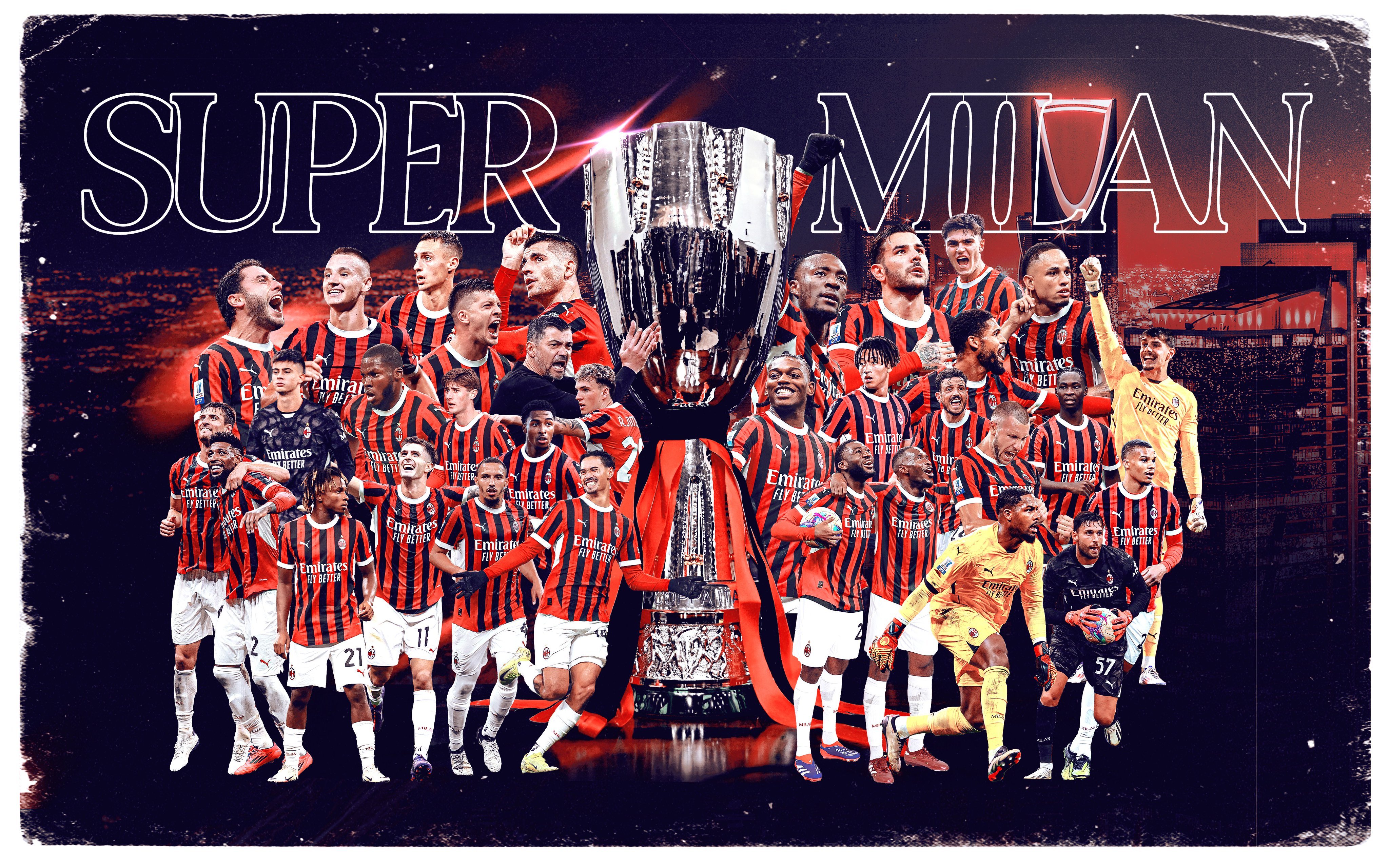 AC米兰球迷为球队制作特别支持旗,场面壮观的简单介绍 AC米兰球迷为球队制作特别支持旗,场面壮观的简单介绍